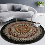 Chair Mat for Hardwood Floor Anti-Slip Floor Protector Round Gaming Computer - Image 3
