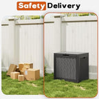 Outdoor Storage Box, Resin Deck Boxes Indoor and outdoor, Waterproof Storage - Image 6