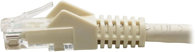 Tripp Lite Cat6 Gigabit Ethernet Snagless Molded Patch Cable UTP White RJ45 - Image 5