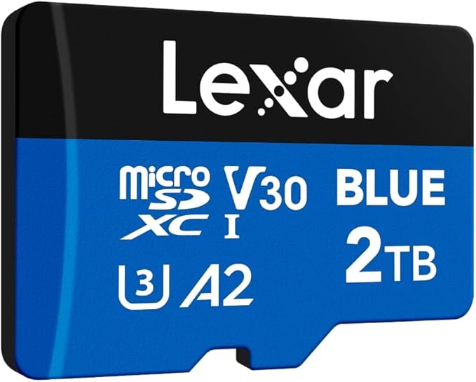 Lexar 2TB Blue Micro SD Card Up to 160MB/s, microSDXC UHS-I Memory Card - Image 9