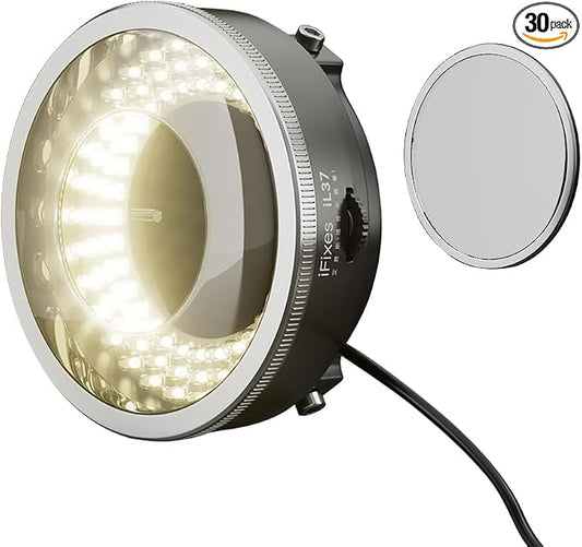 Microscope Polarized 96-LED Ring Light Anti Glare Microscope Lamp Illuminator by DIYPHONE