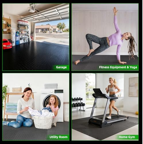 Art3d 12-Pack 24"x24" EVA Interlocking Exercise Mats, 48 Sq.Ft - Image 4