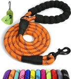 Taglory Rope Dog Leash for Medium Large Dogs, 5 FT Padded Handle by Taglory