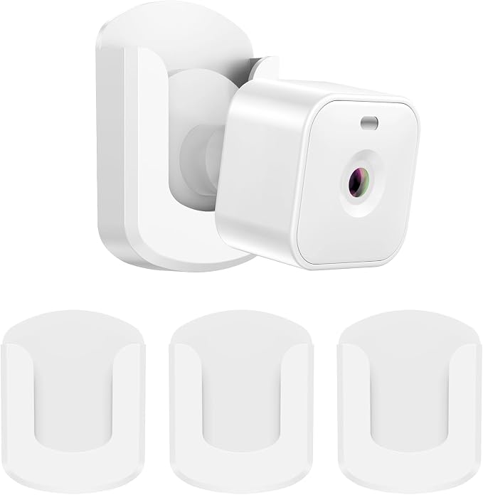 3 Pack Blink Camera No Drilling No Screws Wall Mount Bracket, Adhesive Blink by HOGEE