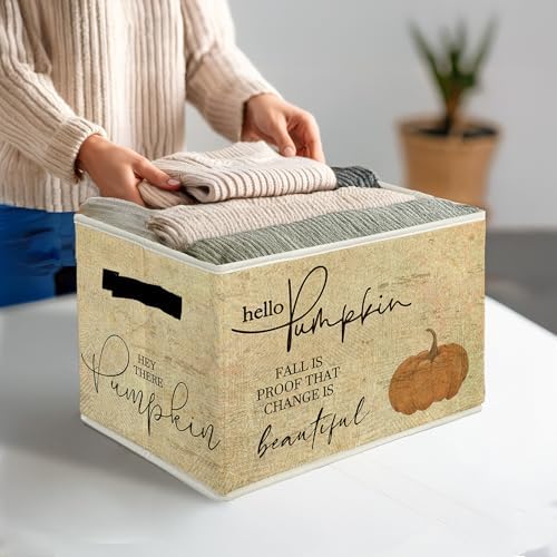 Vintage Fall Storage Bins & Boxes - Image 3