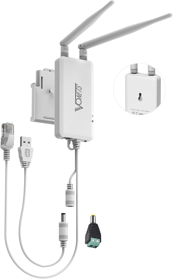 VONETS Industrial 2.4GHz WiFi Bridge Ethernet Wireless Repeater/Mini by VONETS