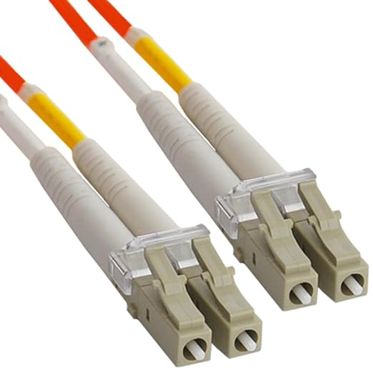 ICC LC to LC Duplex Multimode 62.5/125 Fiber Patch Cable, OFNR Riser, 2.0mm Zip by ICC