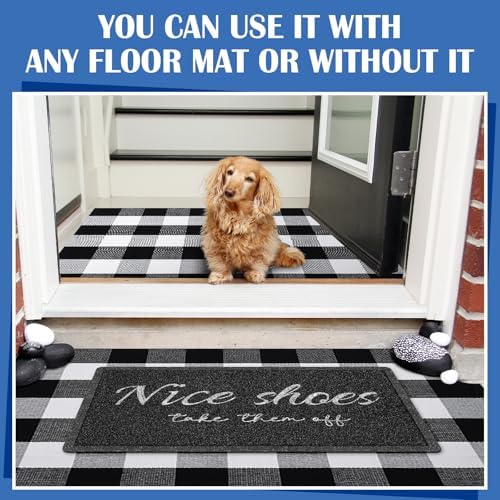 Geelin 2 Pcs Layered Welcome Doormat - Image 5