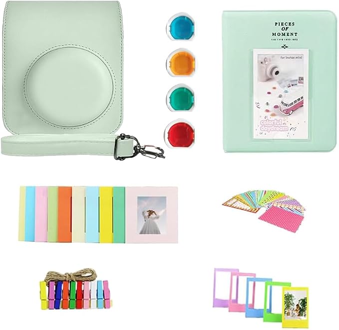 FUJIFILM INSTAX Mini 12 Instant Film Camera | Mint Green Bundled - Image 7