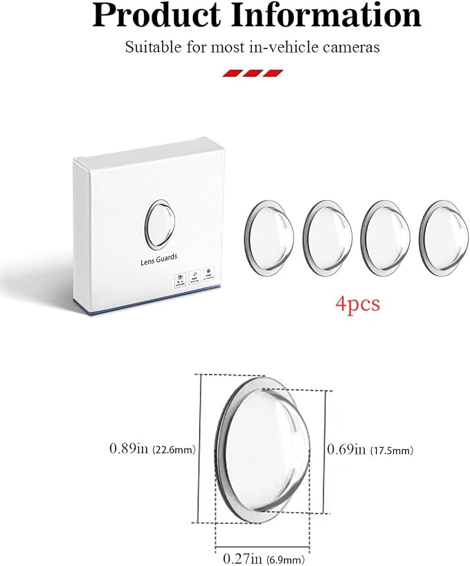 muekzru Car Camera Lens Protector - Image 4