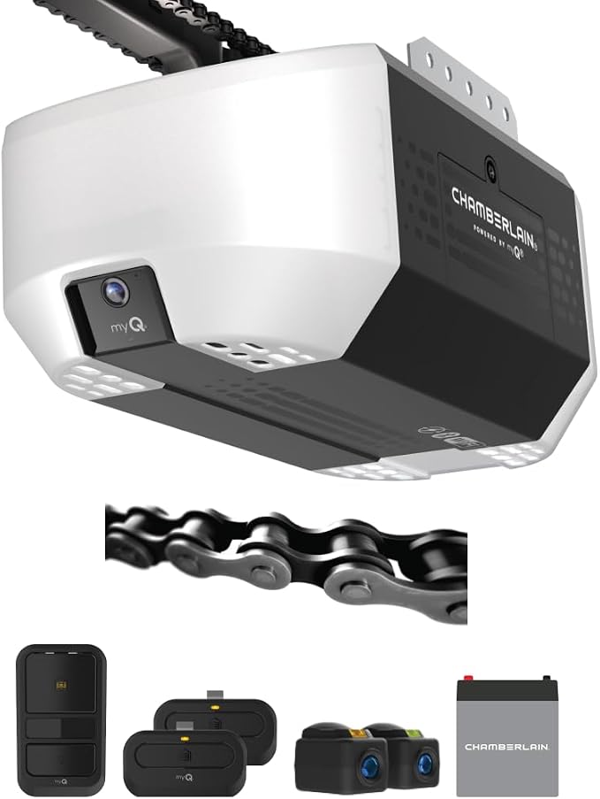 Chamberlain 3/4 HP Chain Drive Smart Garage Door Opener by Chamberlain%7CmyQ