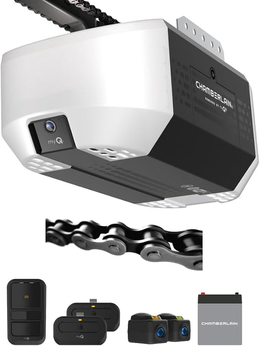 Chamberlain 3/4 HP Chain Drive Smart Garage Door Opener by Chamberlain%7CmyQ