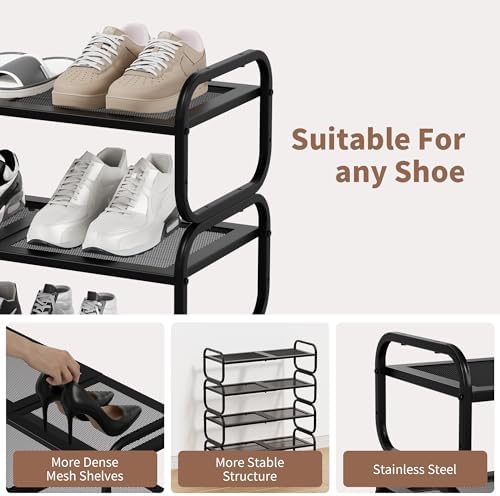 4 Tier Shoe Rack - Image 4