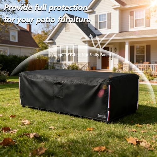 Patio Furniture Covers Waterproof, 600D Heavy Duty Patio Cover - Image 6