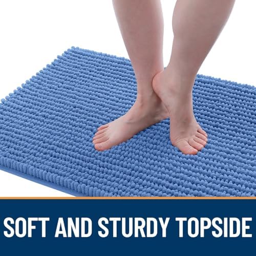 OLANLY Dog Door Mat for Muddy Paws 70x24, Extra Absorbent Chenille Mud Mat - Image 3