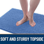 OLANLY Dog Door Mat for Muddy Paws 70x24, Extra Absorbent Chenille Mud Mat - Image 3