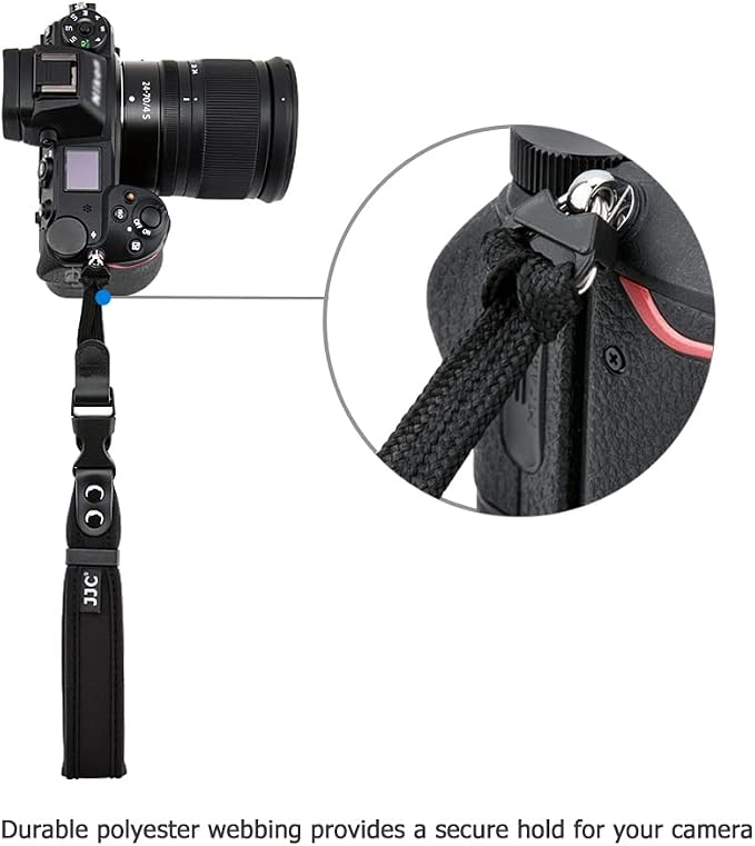 JJC Soft Camera Hand Strap Wrist Strap - Image 5