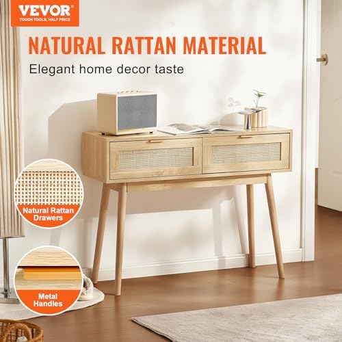 VEVOR Rattan Console Table - Image 4