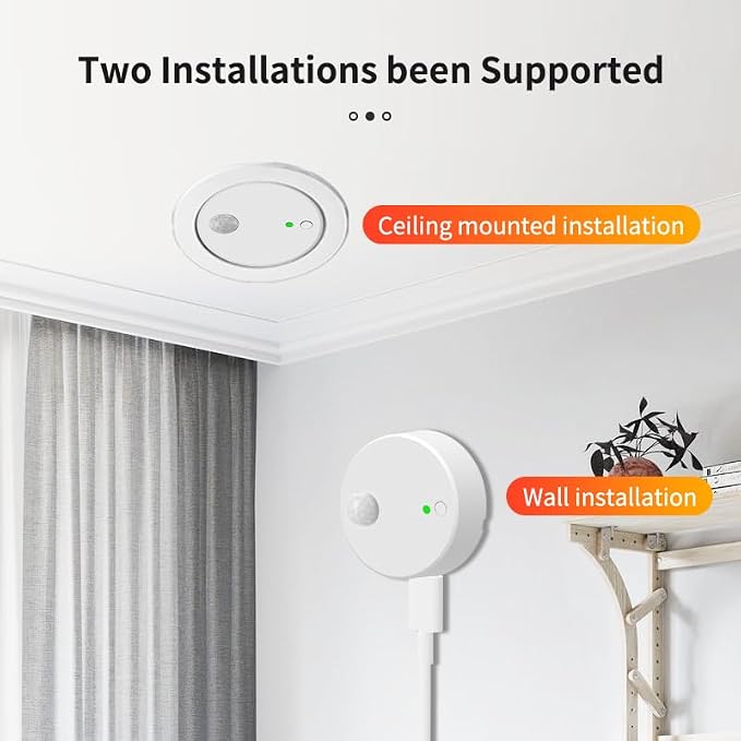2pcs/lot XiuMii Smart Human Presence Motion Sensor, Tuya Smart Life App Control - Image 5