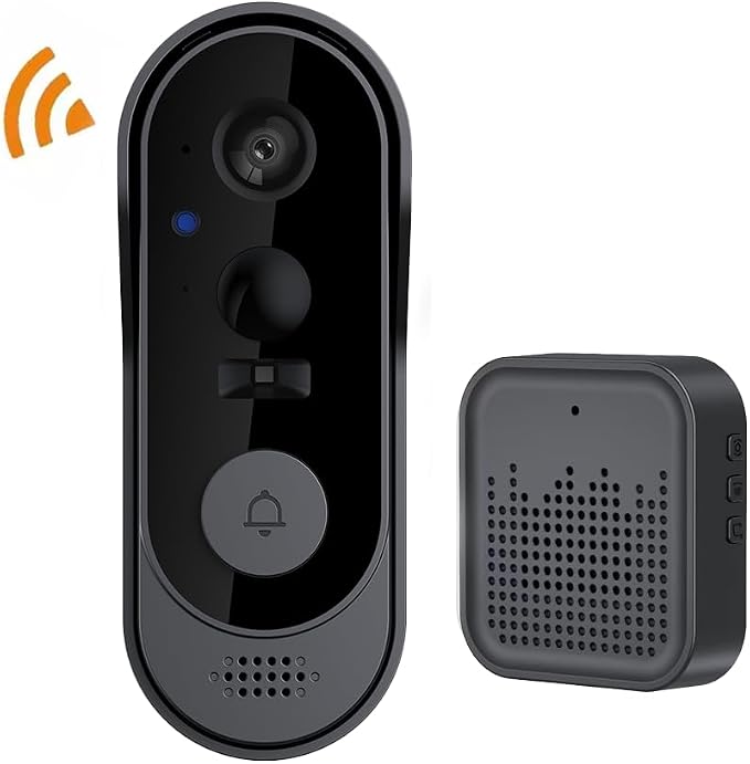 ZIG1 Doorbell Camera Wireless No Subscription, 1080p Video Doorbell - Image 2