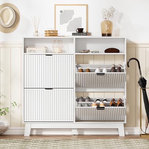 Shoe Cabinet Storage for Entryway - Image 4