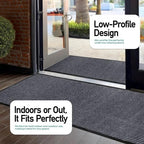 LuxUrux® Durable Rubber 3'x5' Commercial Door Mat - Image 6