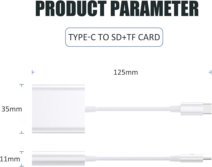 USB C SD Card Reader, Type C SD Card Reader, Supports SD and MicroSD Memory - Image 8