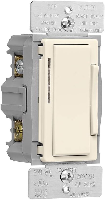 Eaton WACD-LA-SP-L Wi-Fi Accessory Dimmer, Light Almond - Image 4