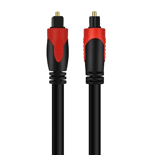 Kxable Optical Audio Cable 6.6FT/2M, Digital Audio Fiber Optic Cable Toslink - Image 4