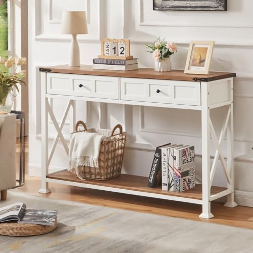 Hombazzer Console Table with 2 Drawers - Image 4