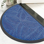 Colorxy Half Circle Waterproof Door Mat, Sturdy Rubber Doormat by Colorxy