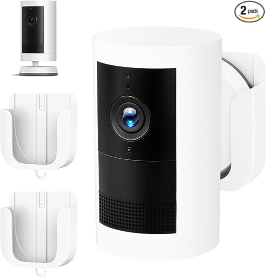 No Drill Wall Mount for Ring Outdoor Cam Plus, Easy Installation by ALERTCAM