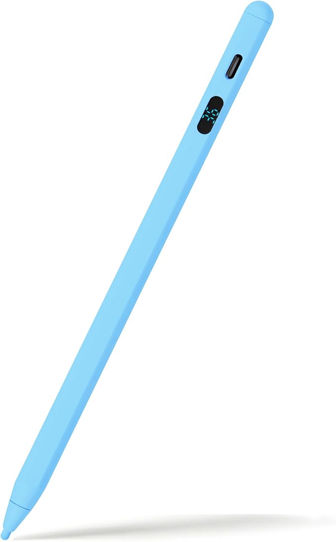 Active Stylus Pen with LED Display, 2-in-1 Dual Modes Digital Pencil by YOUPECK