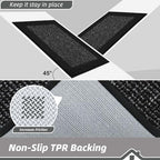 BEQHAUSE Indoor Door Mat 24" x 60", Dirt Trapper Door Mats - Image 4