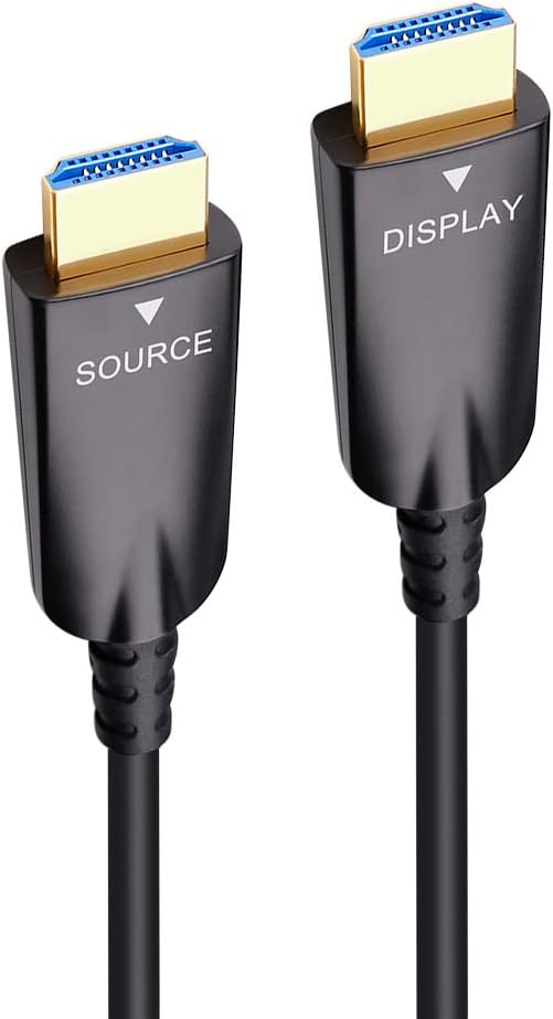 DTECH 100ft Fiber Optic HDMI Cable - Image 4