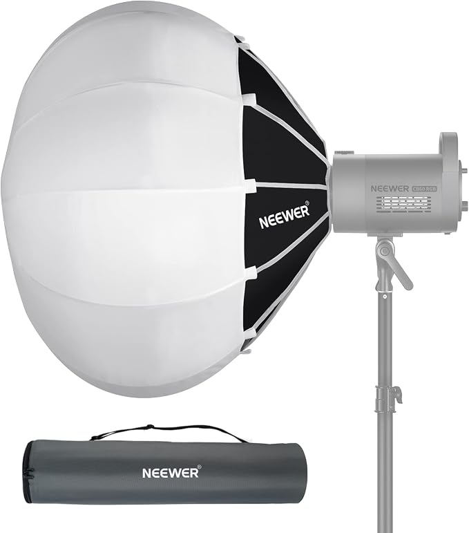 NEEWER 26"/65cm Lantern Softbox One Step Quick Release, 360° Light Diffuser by Neewer