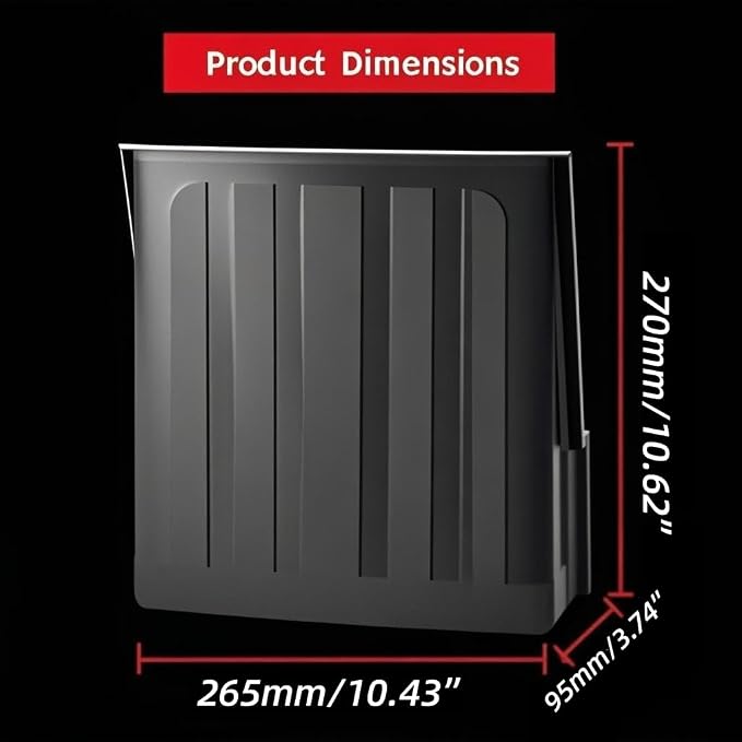 Black Square CCTV Security Sun Rain Shade Camera Cover Shield Protective Roof - Image 3