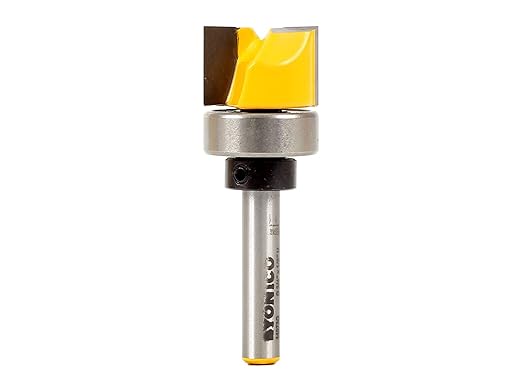 YONICO Flush Trim Router Bit 3/4-Inch 1/4-Inch Shank 14073q by Yonico