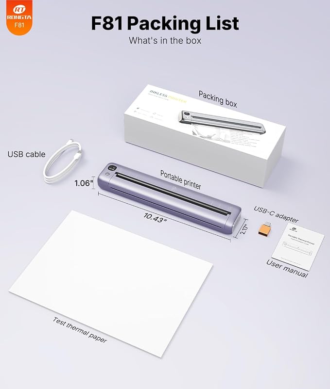 Rongta Portable Printers Wireless - Image 9