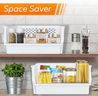 XLarge Stackable Storage Bins Open Front - Image 5