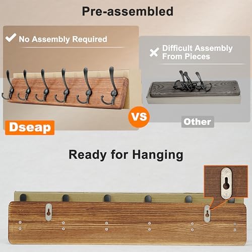 Dseap Coat Rack Wall Mounted - Image 4