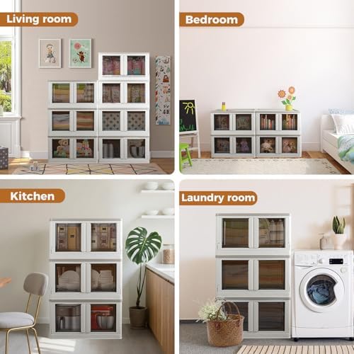 Storage Box, Cabinet with Lids, Extra Large Useful Box, 19 Gallons Capacity - Image 7