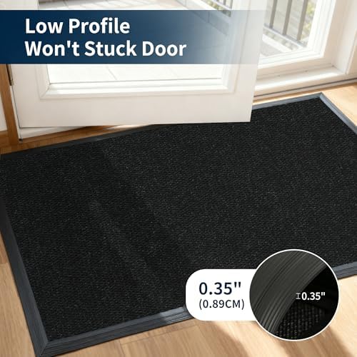 2'X15' Commercial Doormats, Thick Heavy-duty Custom Rubber Door Mat Outside - Image 5