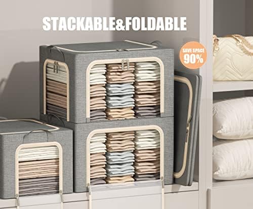 3 Openings Clothes Storage Bins - Image 2