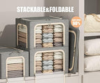 3 Openings Large Clothes Storage Bins - Image 2
