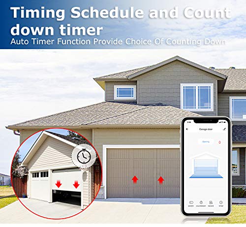 AGSHOME Wireless Smart Wi-Fi Garage Door Opener TUYA and Smart Life APP - Image 5