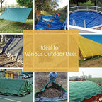 GUARD SHIELD Heavy Duty Tarp 10x12 Feet Green Multi Purpose Thick Waterproof - Image 6