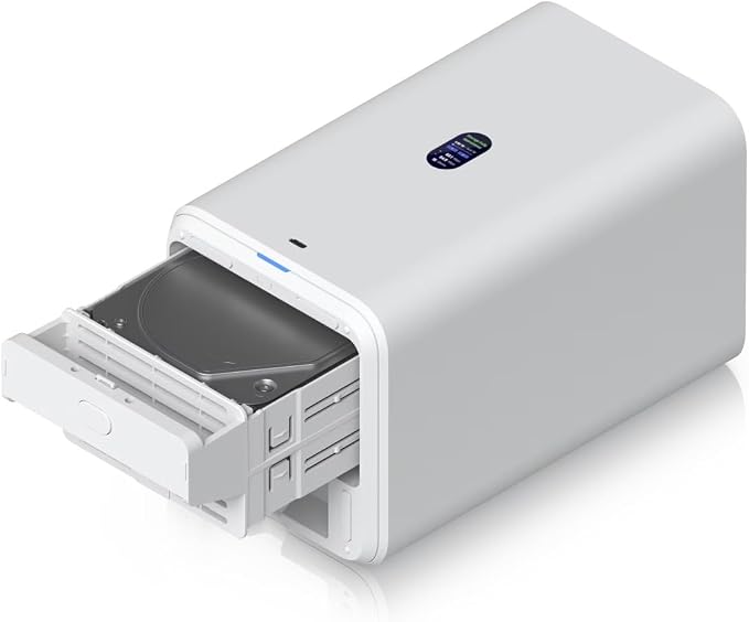 Ubiquiti NAS System UNAS-2 2 trays 3.5" White - Image 6