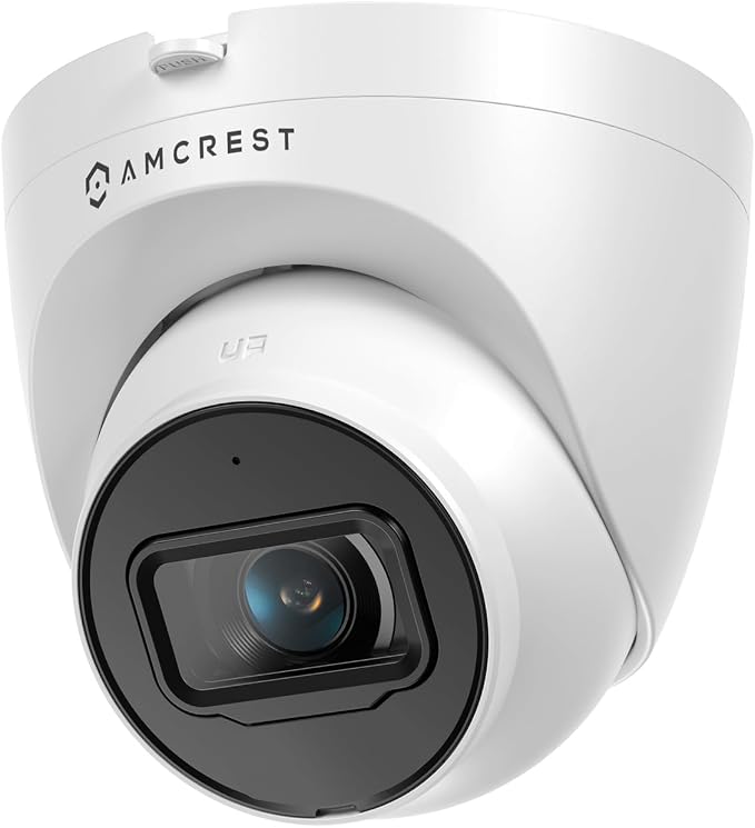Amcrest 5MP Turret POE Camera, UltraHD Outdoor IP Camera POE by Amcrest