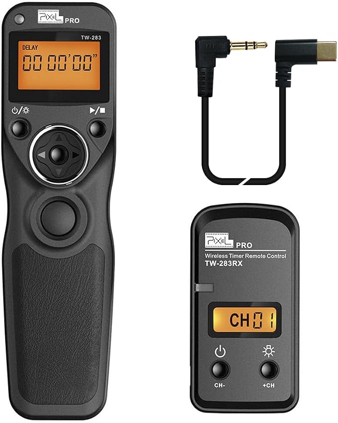 Pixel TW-283 C2 Wireless Shutter Remote, Camera Remote Control Shutter Release by Pixel